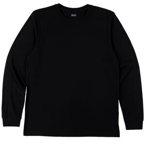 Goodfellow & Co Men’s Large Black Long Sleeve T-Shirt Cotton Blend Crew Neck